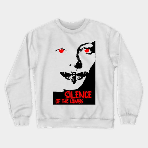 Silence of the lambs t-shirt Crewneck Sweatshirt by Riss art